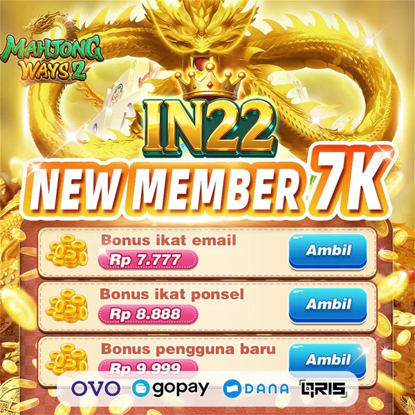 IN22 Bonus Member Baru 100%